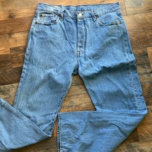 Levi’s button-fly 501 jeans